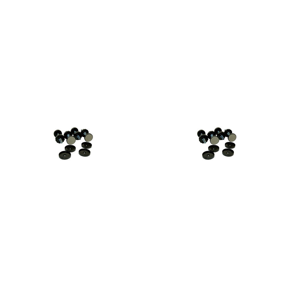 Dreambaby Baby Security Gates Replacement Parts Installation Kit Black (2 Pack)