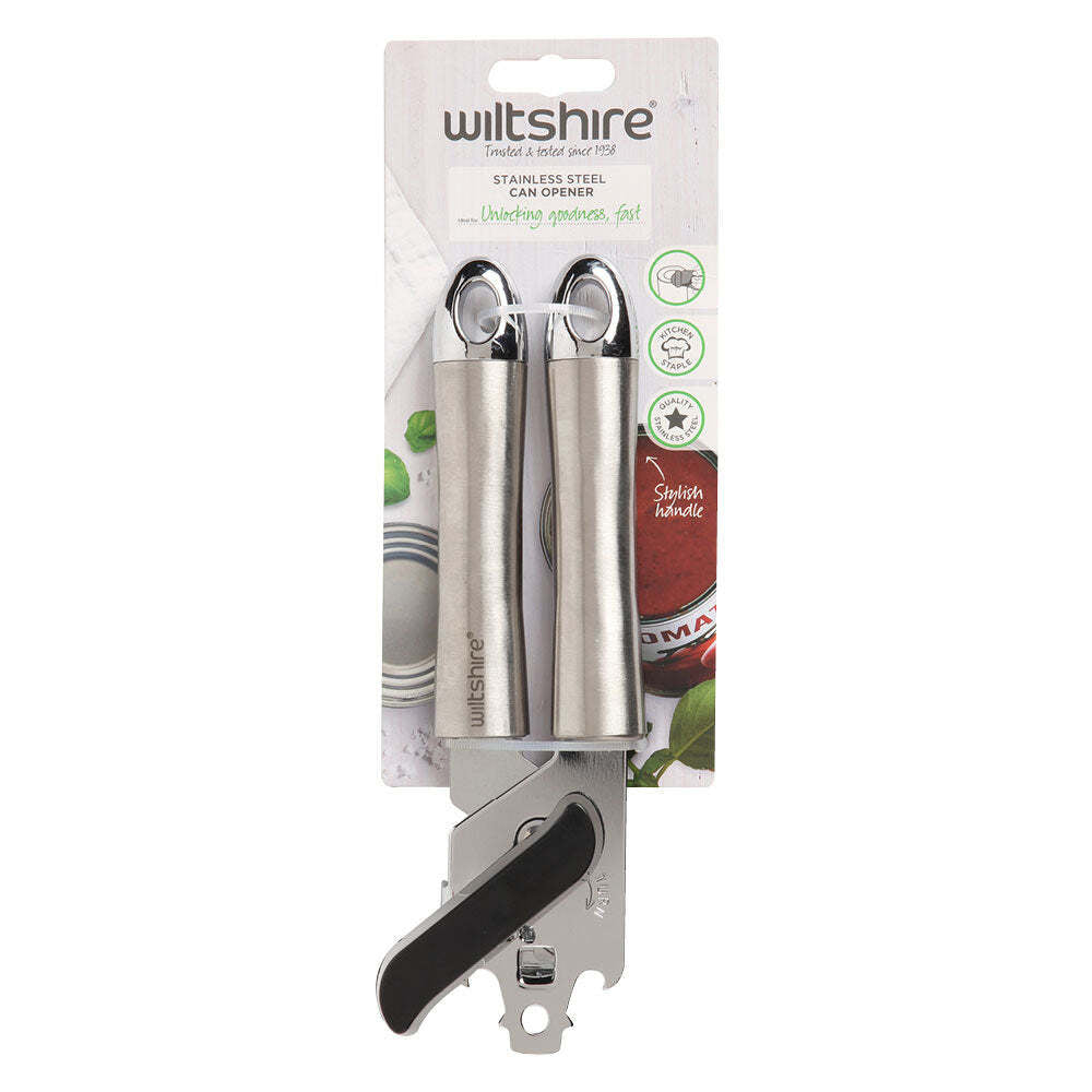 Wiltshire Industrial Stainless Steel Kitchen Manual Can Opener Utensil — image 2