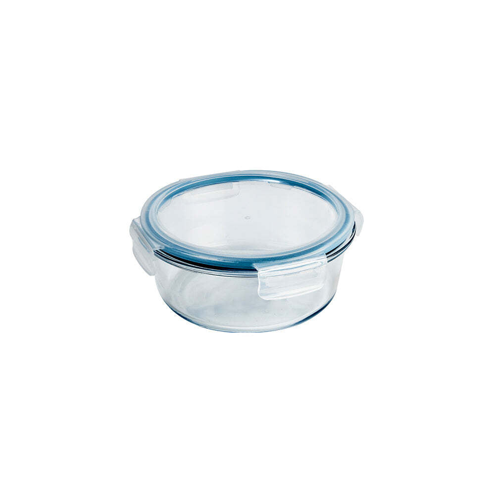 Wiltshire Reusable Round Glass Airtight Leak-Proof Food Storage Container 950ml