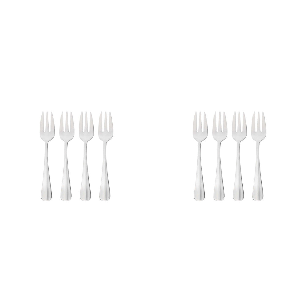 Wiltshire 4pc Wiltshire Baguette Stainless Steel Cake Forks Kitchen Utensils Set (2 Pack)