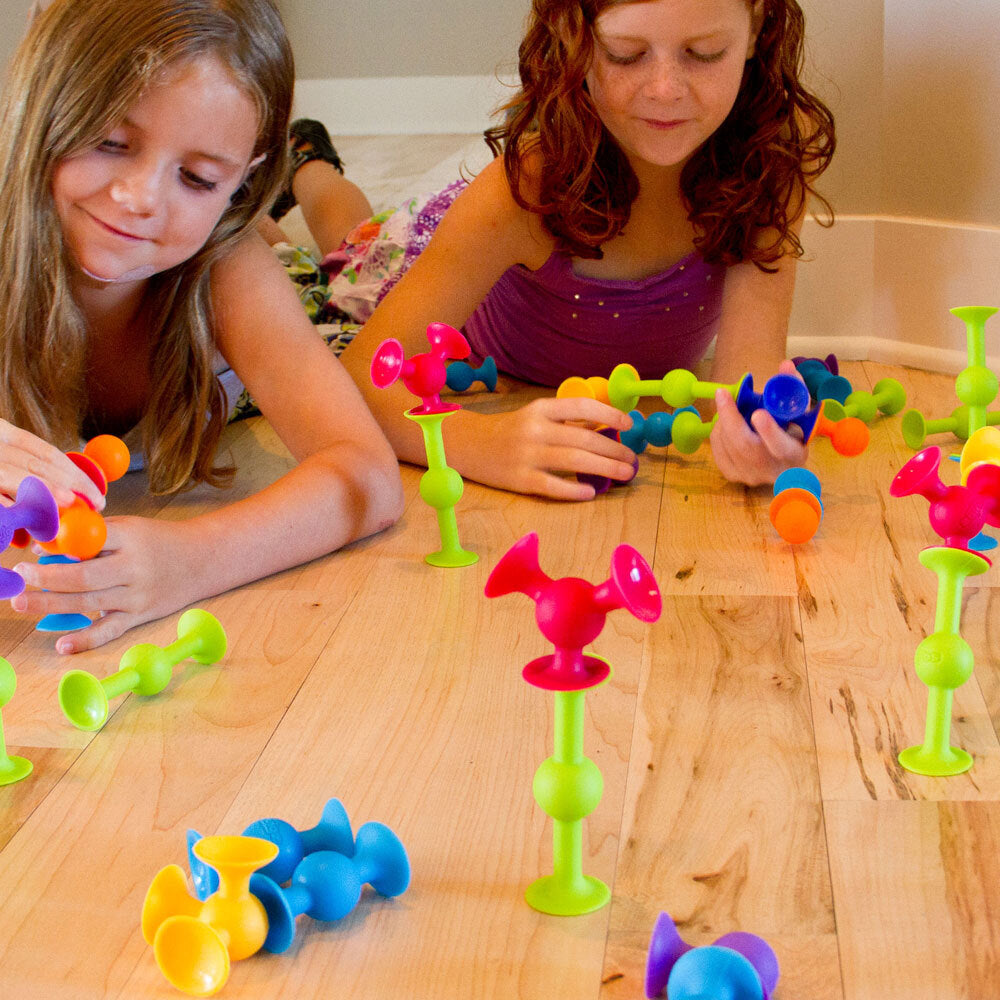 Fat Brain Toy Co. Fat Brain Toys Squigz Starter Suction Construction Fun Toy Set Kids 3y+ (24 Pieces) — image 7