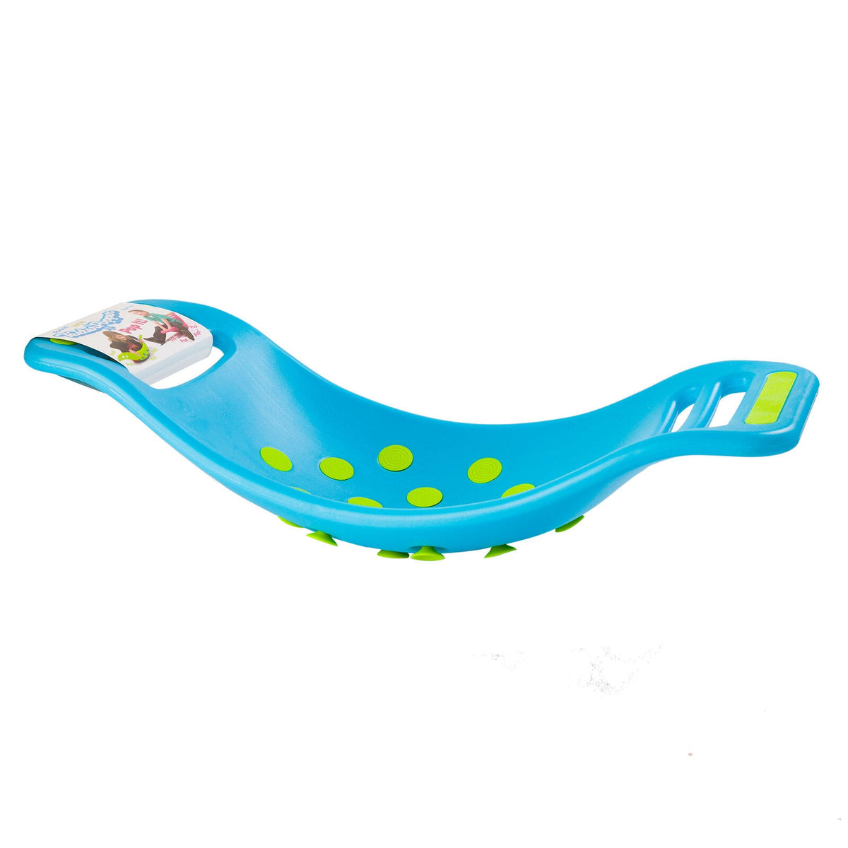Fat Brain Toy Co. 71cm Teeter Popper Kids Balance Toy/Rocking Seat 3y+ — Blue