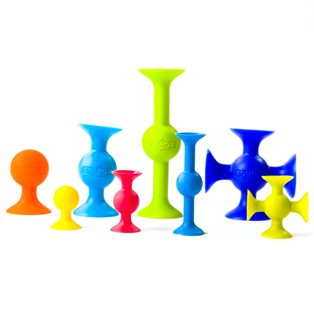 Fat Brain Toy Co. 75pc Mini Squigz Suction Construction Set — image 7