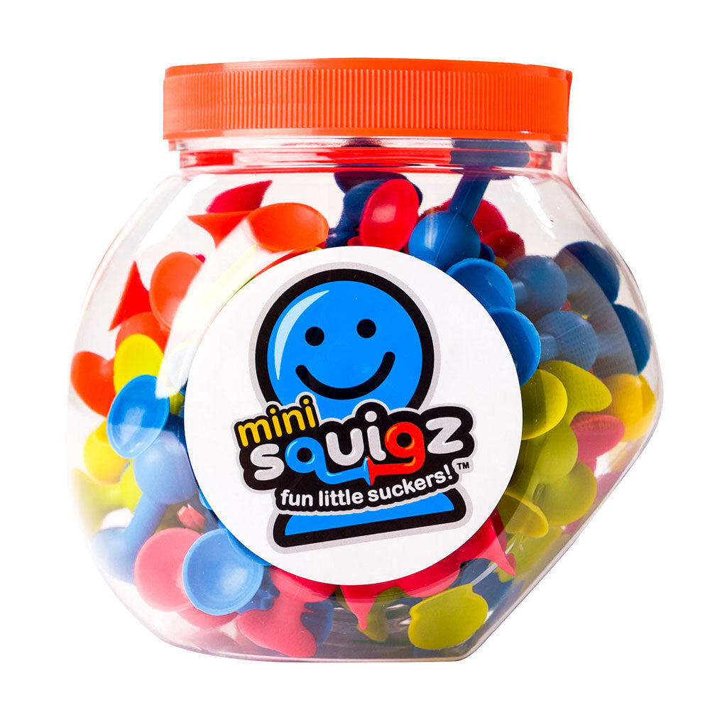 Fat Brain Toy Co. 75pc Mini Squigz Suction Construction Set