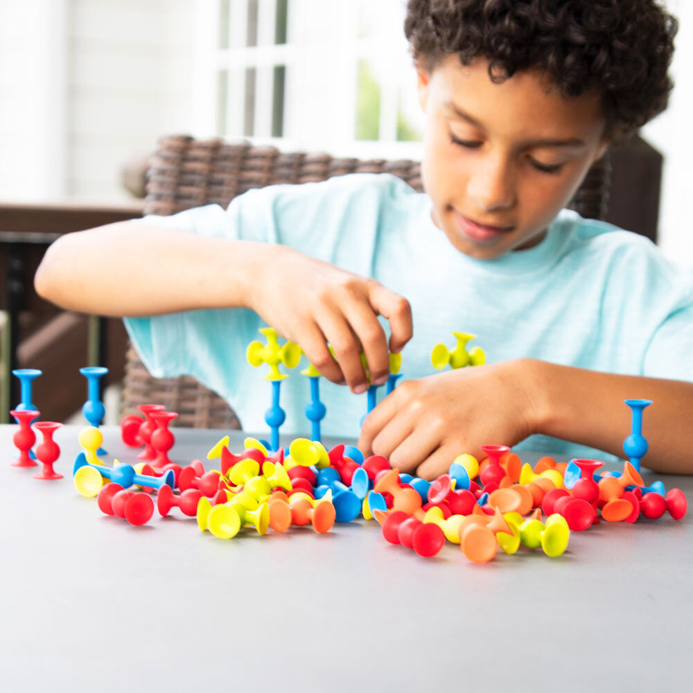 Fat Brain Toy Co. 75pc Mini Squigz Suction Construction Set — image 8