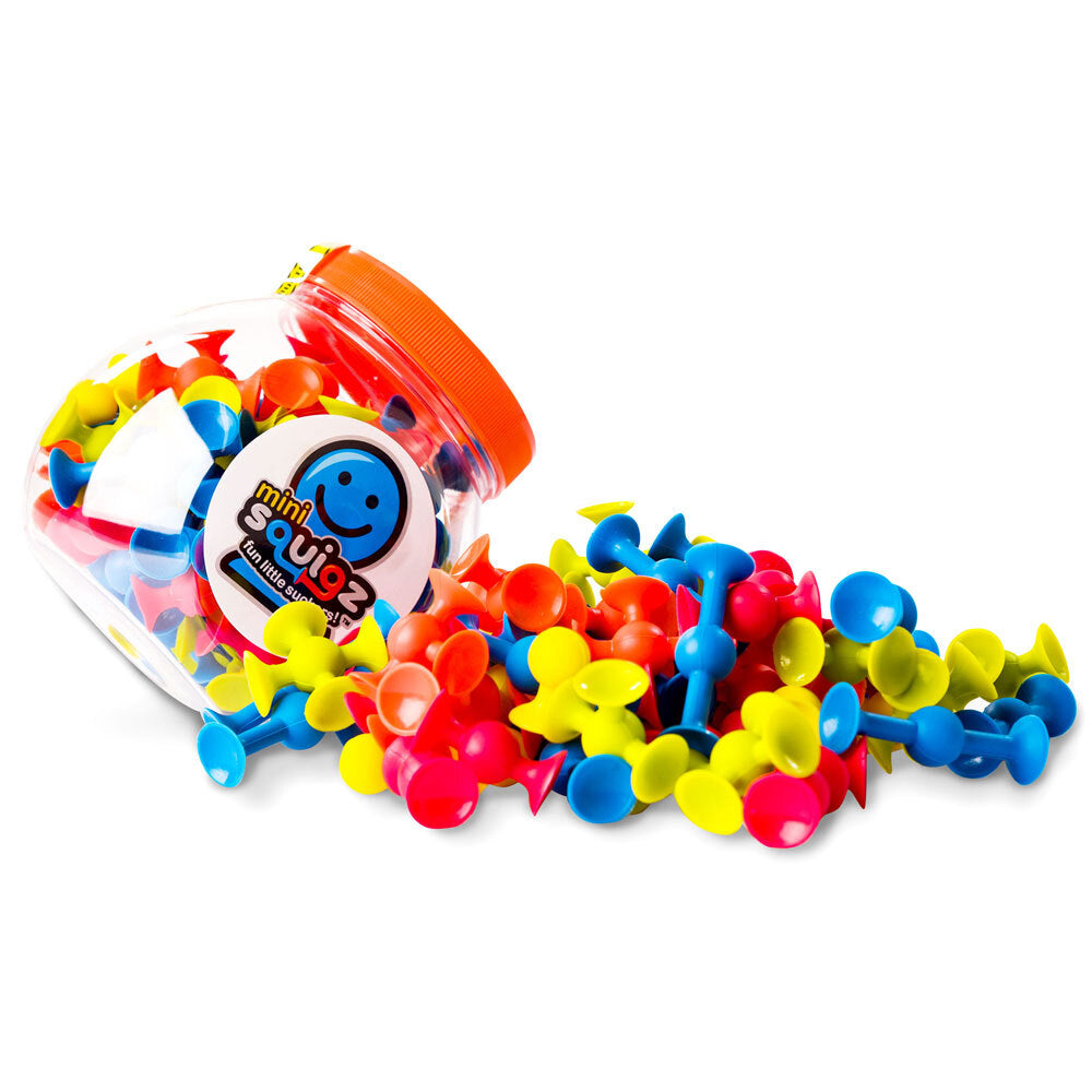 Fat Brain Toy Co. 75pc Mini Squigz Suction Construction Set — image 5