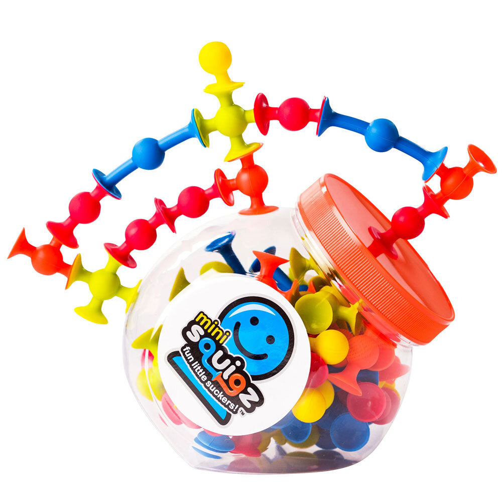 Fat Brain Toy Co. 75pc Mini Squigz Suction Construction Set — image 3
