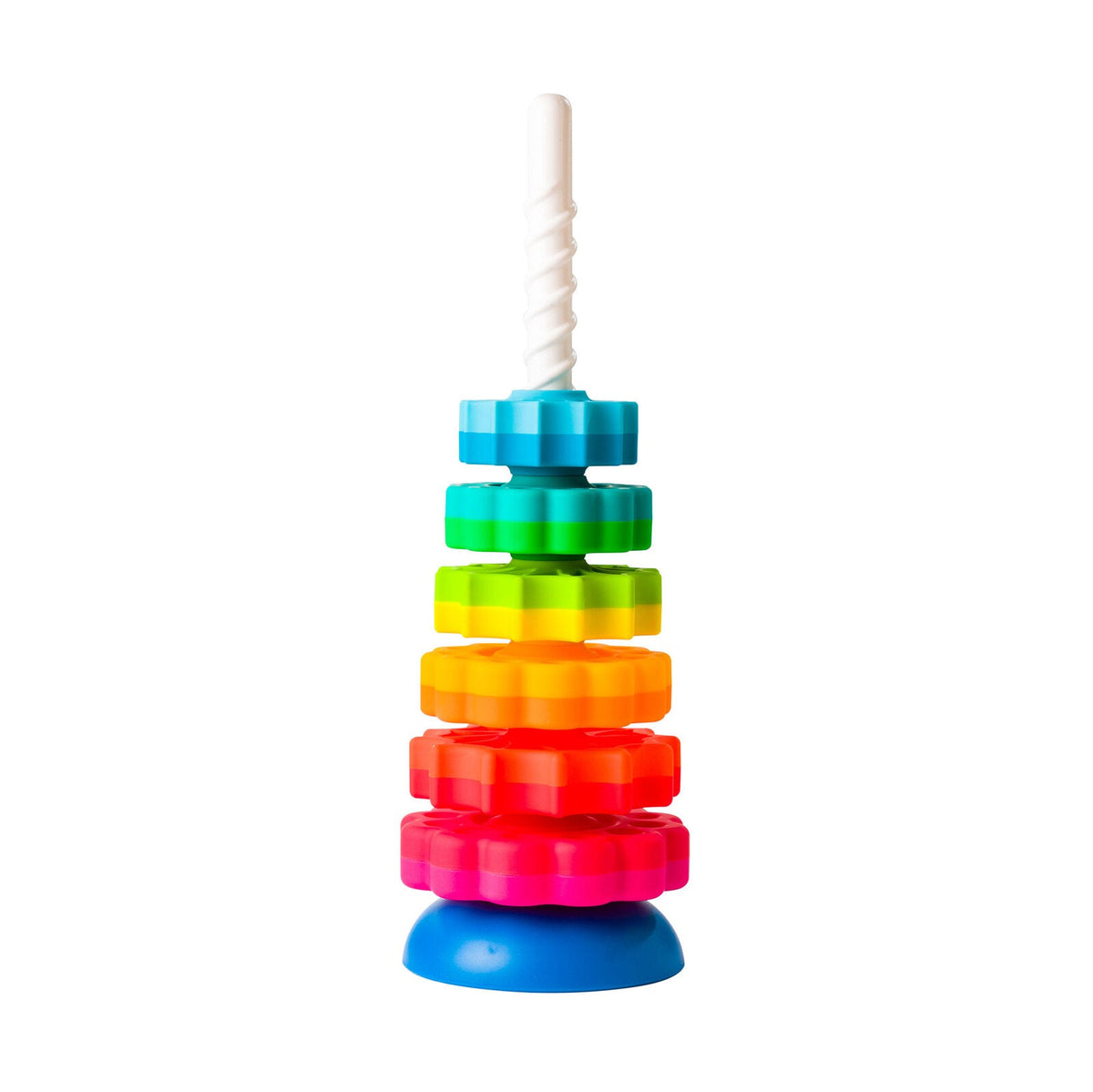 Fat Brain Toy Co. Fat Brain Toy Co SpinAgain Stacking And Twirling Hand Eye Coordination Toy