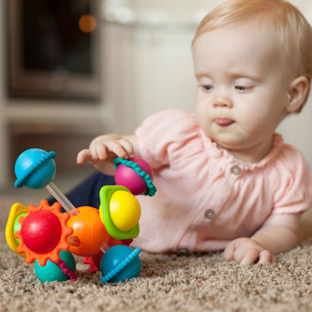 Fat Brain Toy Co. Fat Brain Toys 16cm Wimzle Ball Silicone Sensory Learning Toy 6m+ Baby/Toddler — image 5