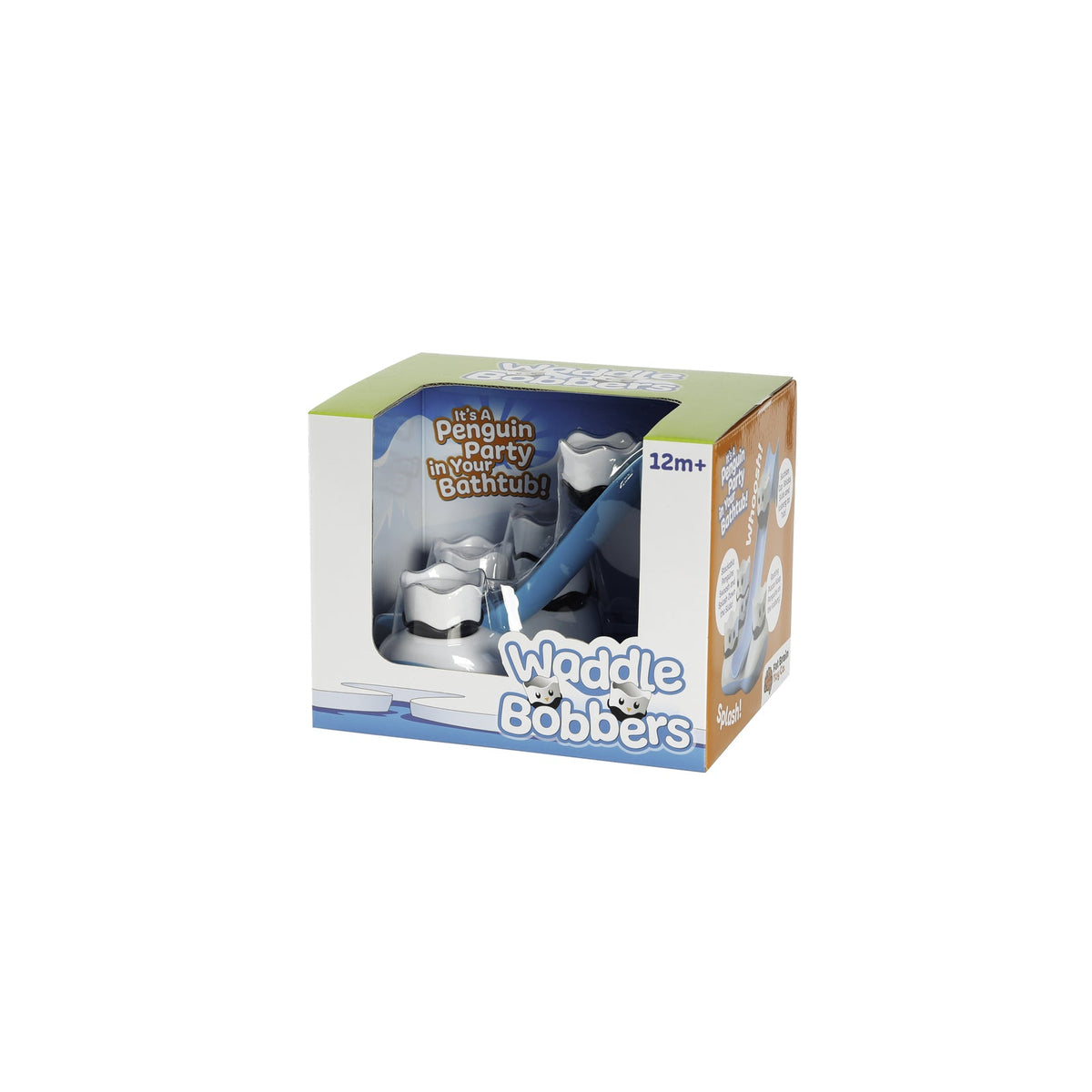 Fat Brain Toy Co. Fat Brain Toy Co Waddle Bobbers Kids/Baby 12m-5y Iceberg & Penguins Bath Toy — image 6