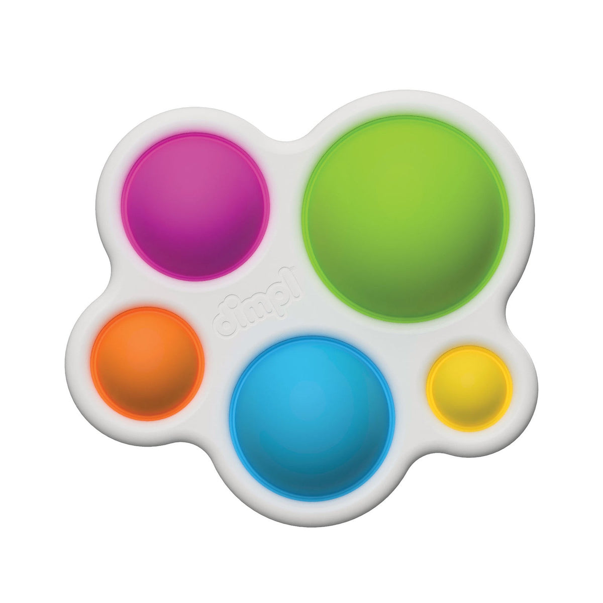 Fat Brain Toy Co. Fat Brain Toy Co Dimpl for 10m-24m Babies/Infants Colour Pop Sensory Bubble Toy — image 5