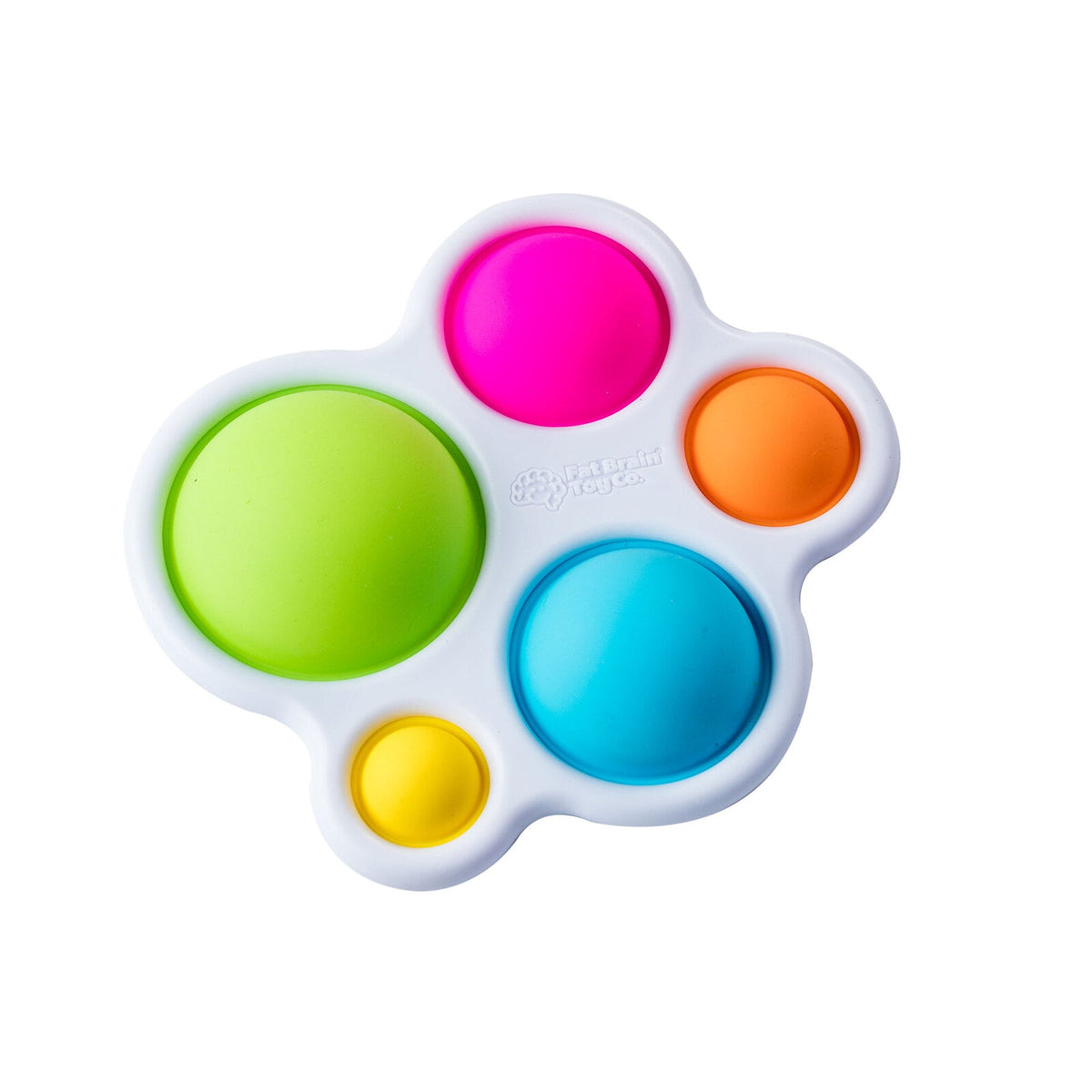 Fat Brain Toy Co. Fat Brain Toy Co Dimpl for 10m-24m Babies/Infants Colour Pop Sensory Bubble Toy — image 4