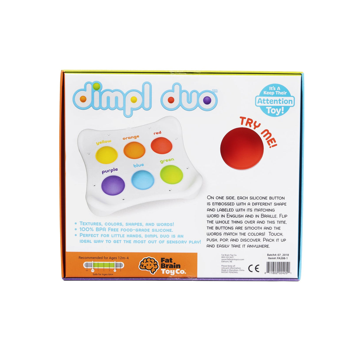 Fat Brain Toy Co. Fat Brain Toy Co Dimpl Duo 12m-4y — image 2