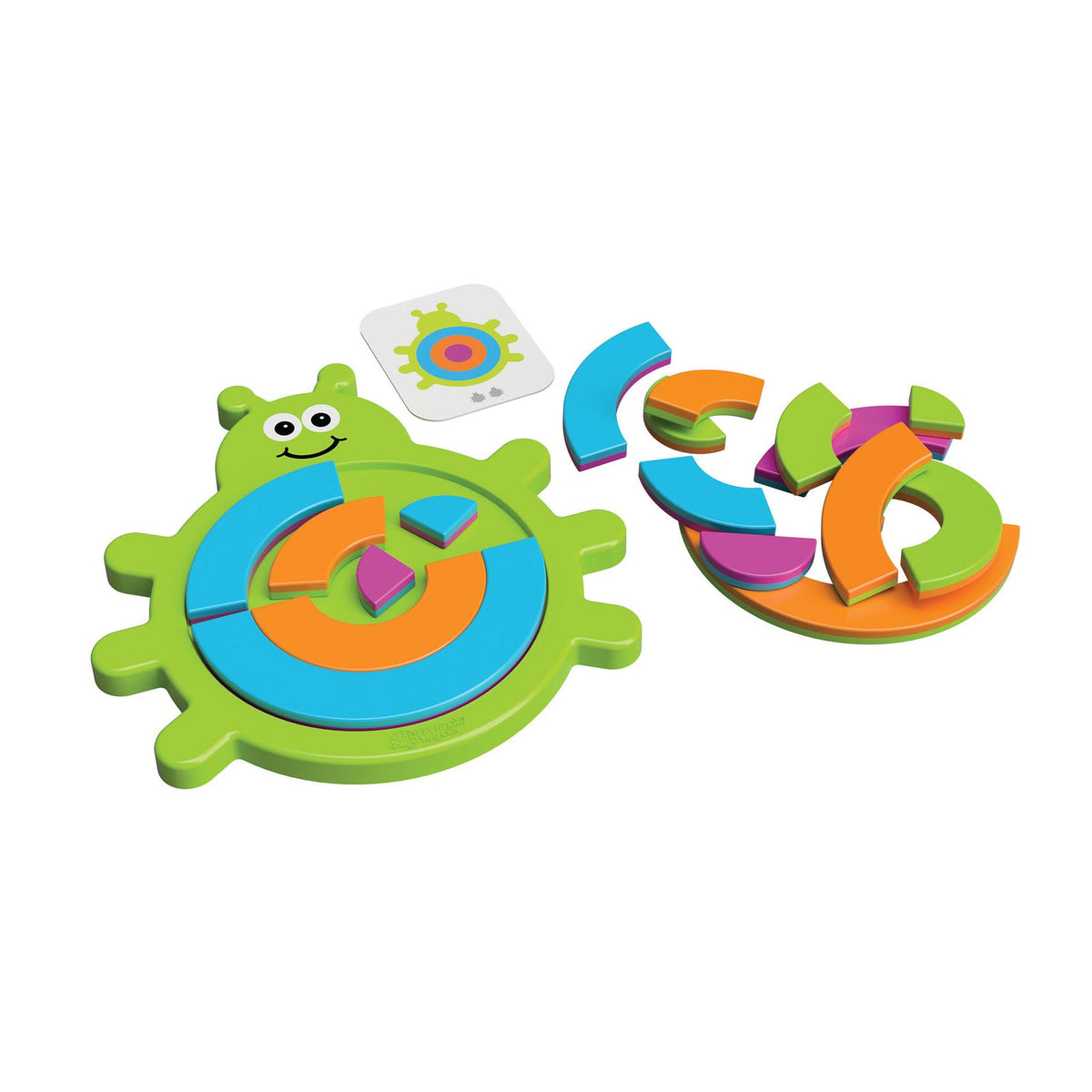 Fat Brain Toy Co. Bugzzle Kids Puzzle Semi-Circular Pieces Tray 40 Challenges — image 2