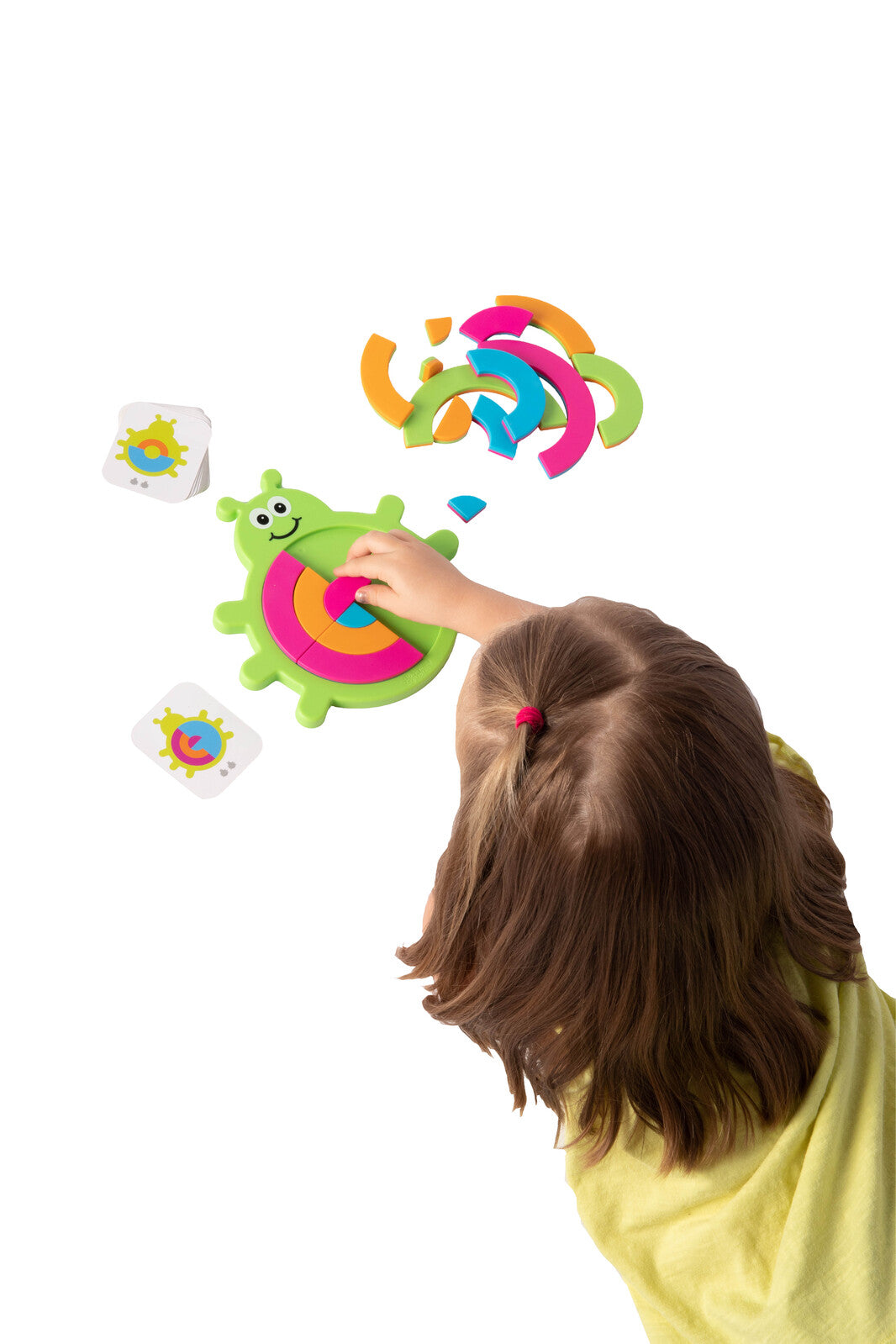 Fat Brain Toy Co. Bugzzle Kids Puzzle Semi-Circular Pieces Tray 40 Challenges — image 4