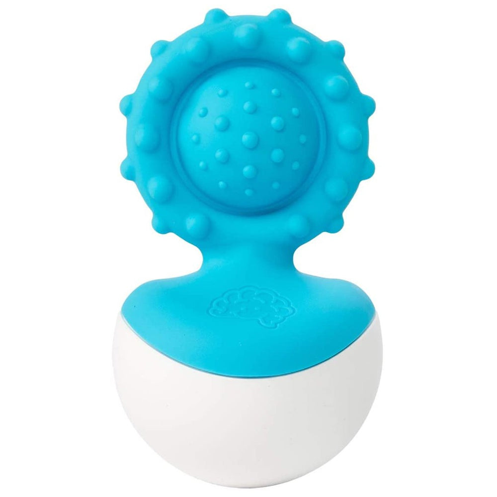Fat Brain Toy Co. Fat Brain Dimpl Wobbl Blue Baby Toy - 0m+