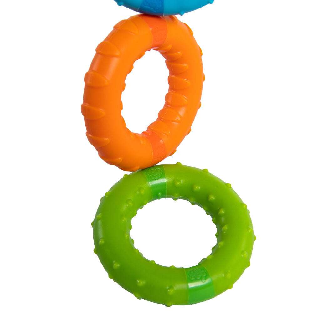 Fat Brain Toy Co. Fat Brain Toys 6cm Silly Rings Toy Sensory Magnetic Ring 12m+ Baby/Toddler (3 Pieces) — image 4