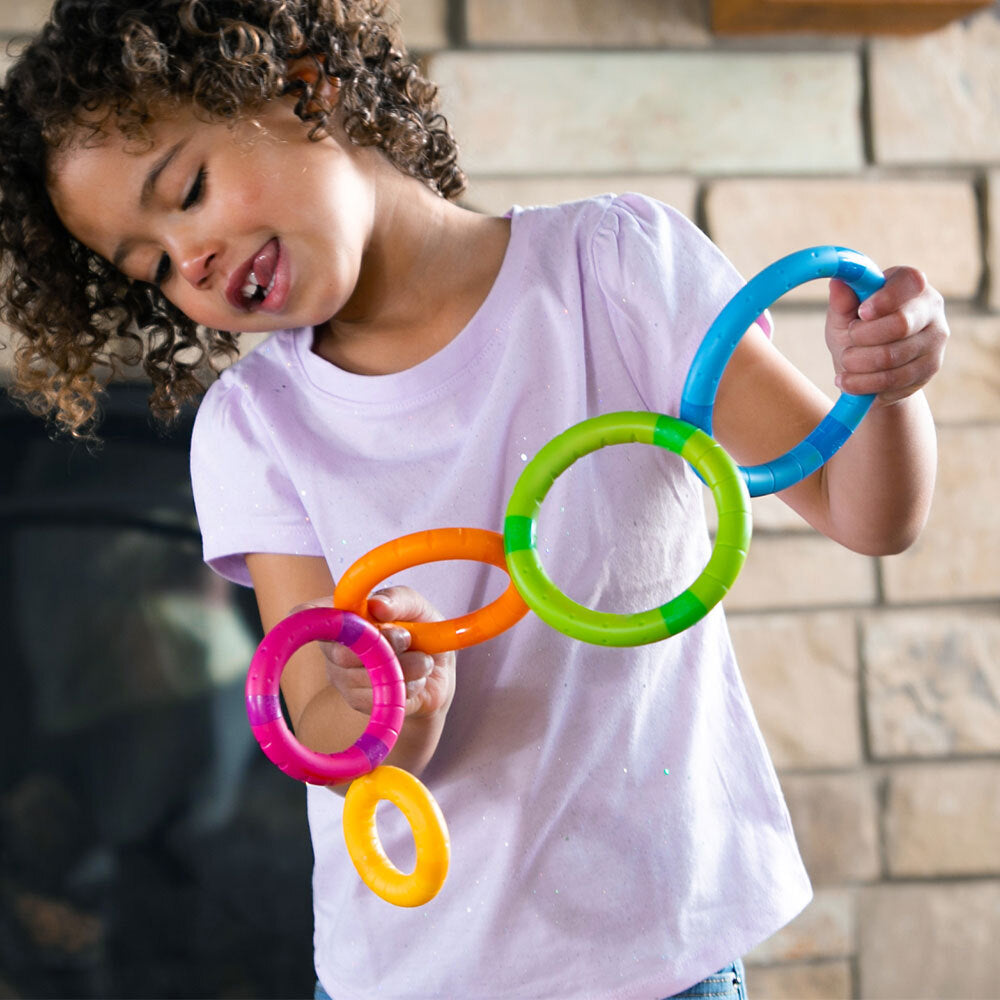 Fat Brain Toy Co. Fat Brain Toys Tinker Rings Stacking Learning/Educational Toy 2y+ Kids/Children — image 7