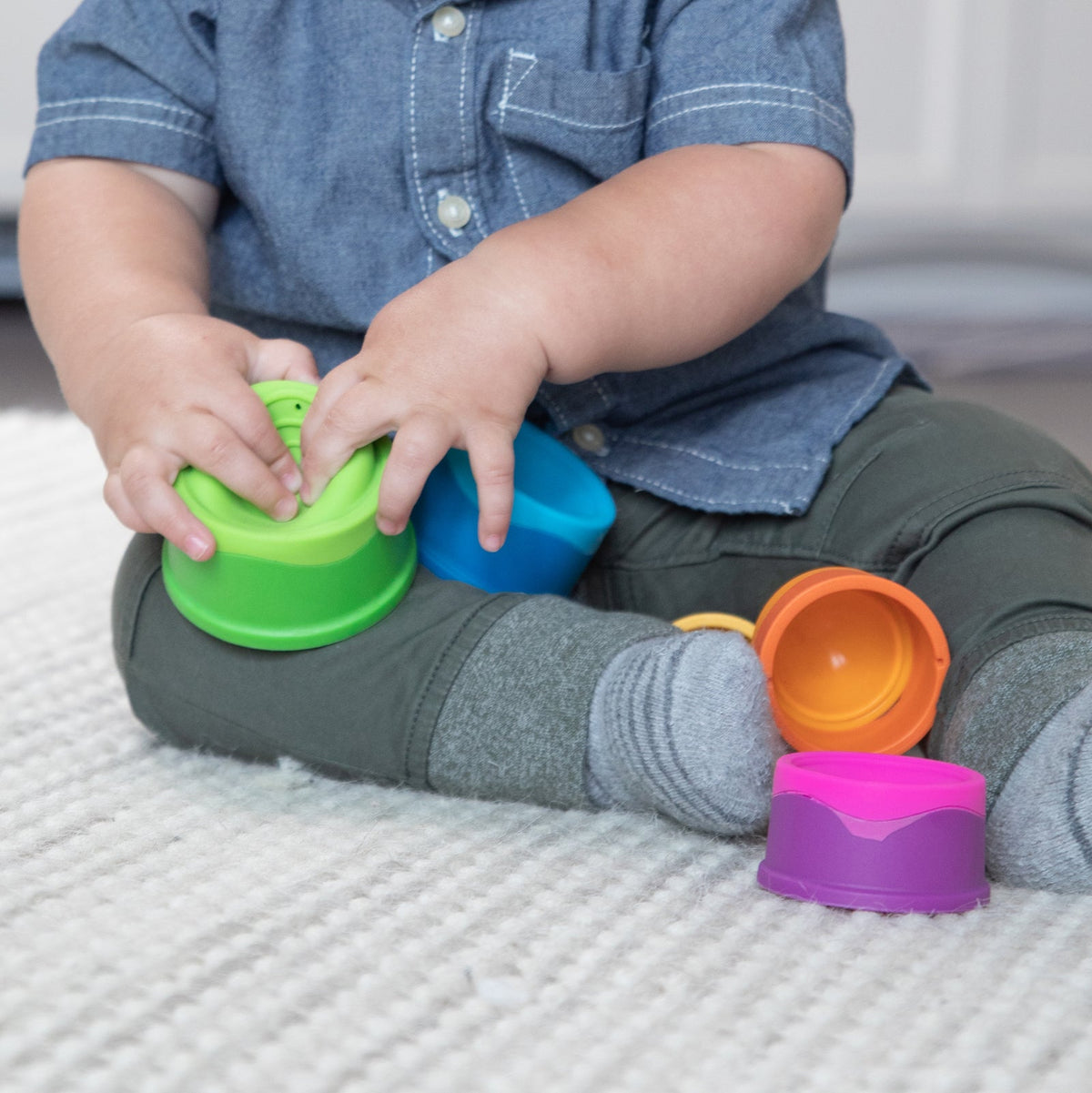 Fat Brain Toy Co. Fat Brain Toy Co Dimpl Stack 6m+ — image 9