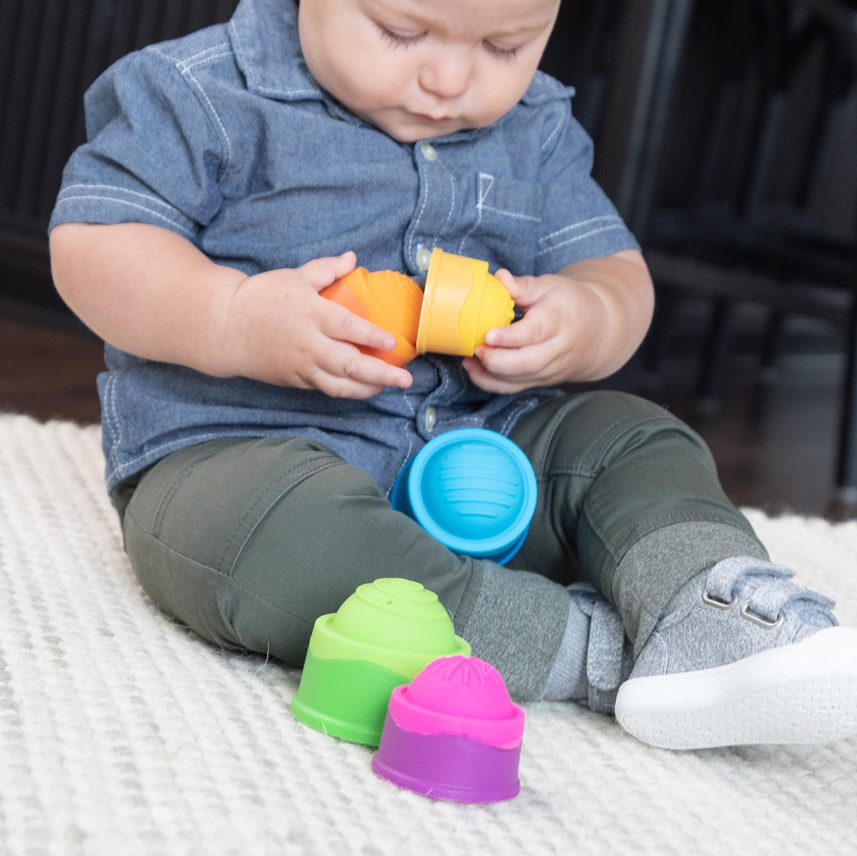 Fat Brain Toy Co. Fat Brain Toy Co Dimpl Stack 6m+ — image 10
