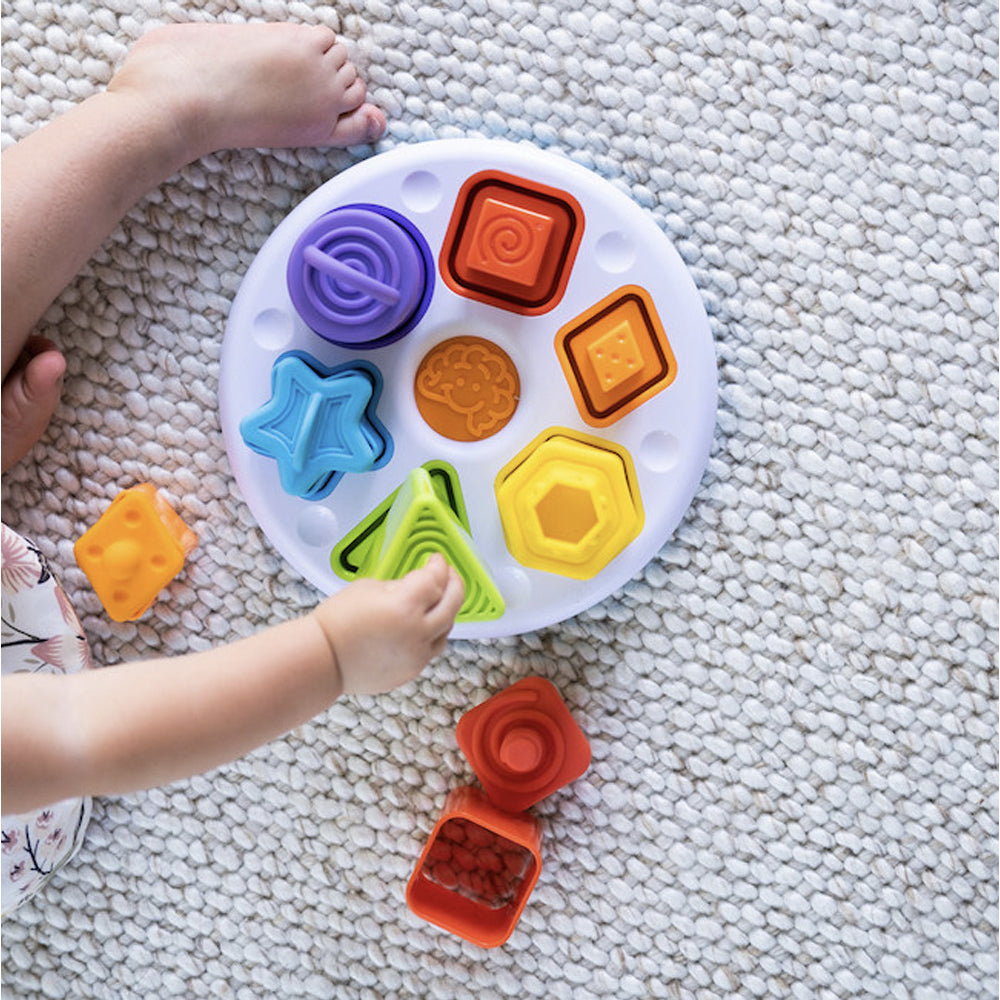 Fat Brain Toy Co. Fat Brain Toys Co 23cm Plugzy Shape & Colour Kids Activity Sensory Play Toy 10m+ — image 6
