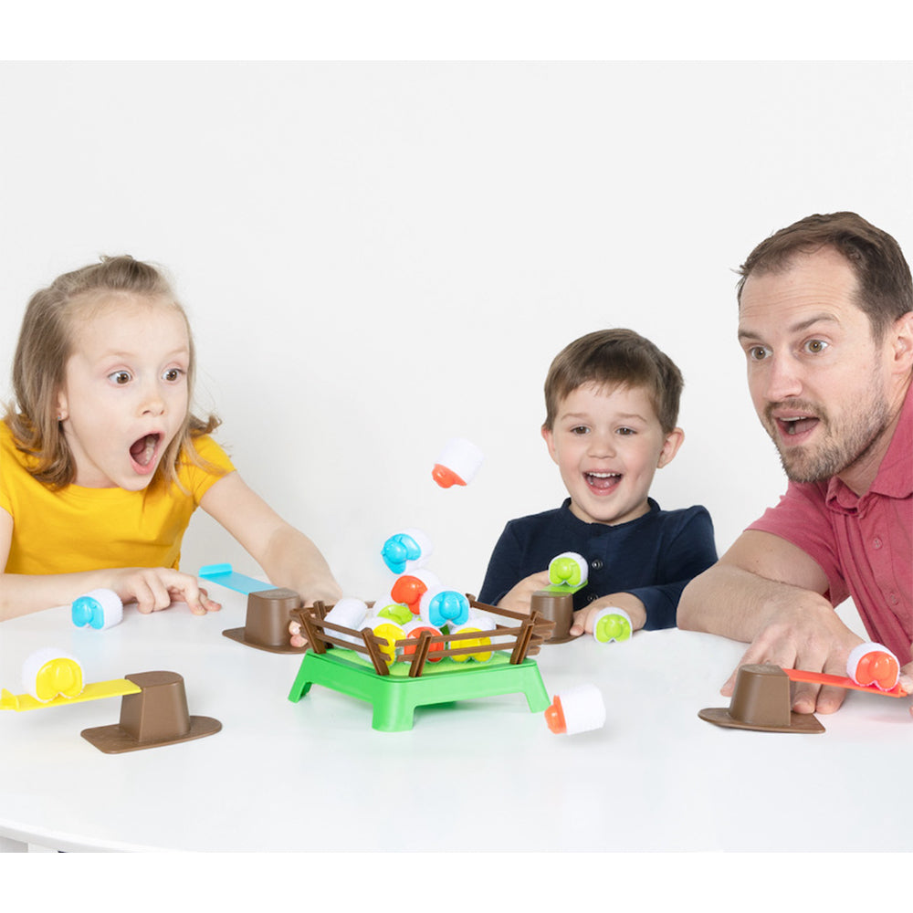 Fat Brain Toy Co. Fat Brain Toy Co Heap of Sheep Springboard Kids Family Party Tabletop Game 5y+ — image 4