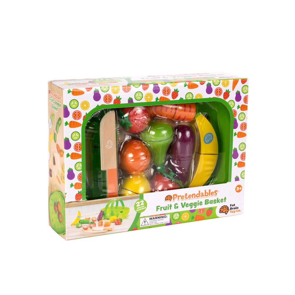 Pretendables Fruit & Veggie PlaySet Pretend Food Kids/Childrens Play Toy 3y+ — image 3