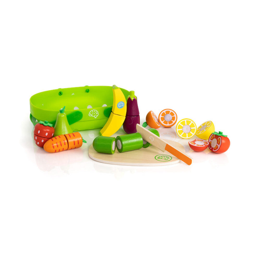 Pretendables Fruit & Veggie PlaySet Pretend Food Kids/Childrens Play Toy 3y+