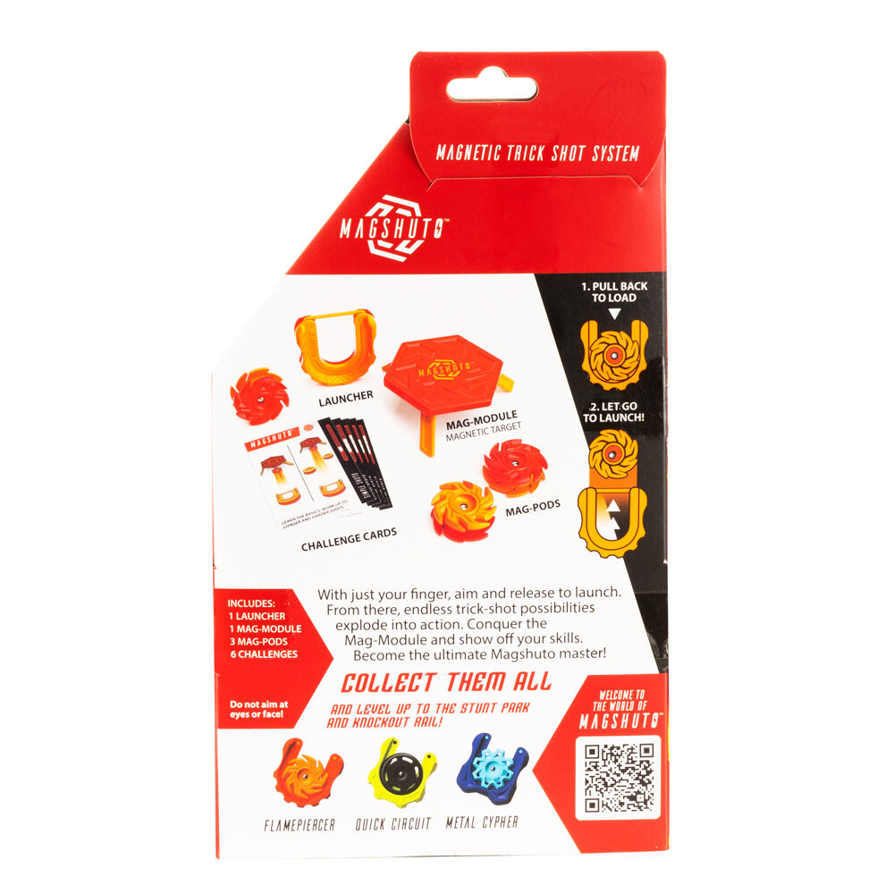 Magshuto Mag-Kit S1 Magnetic Trick Shot Flamepiecer Kids Play Toy 6y+ (5 Pieces) — image 4