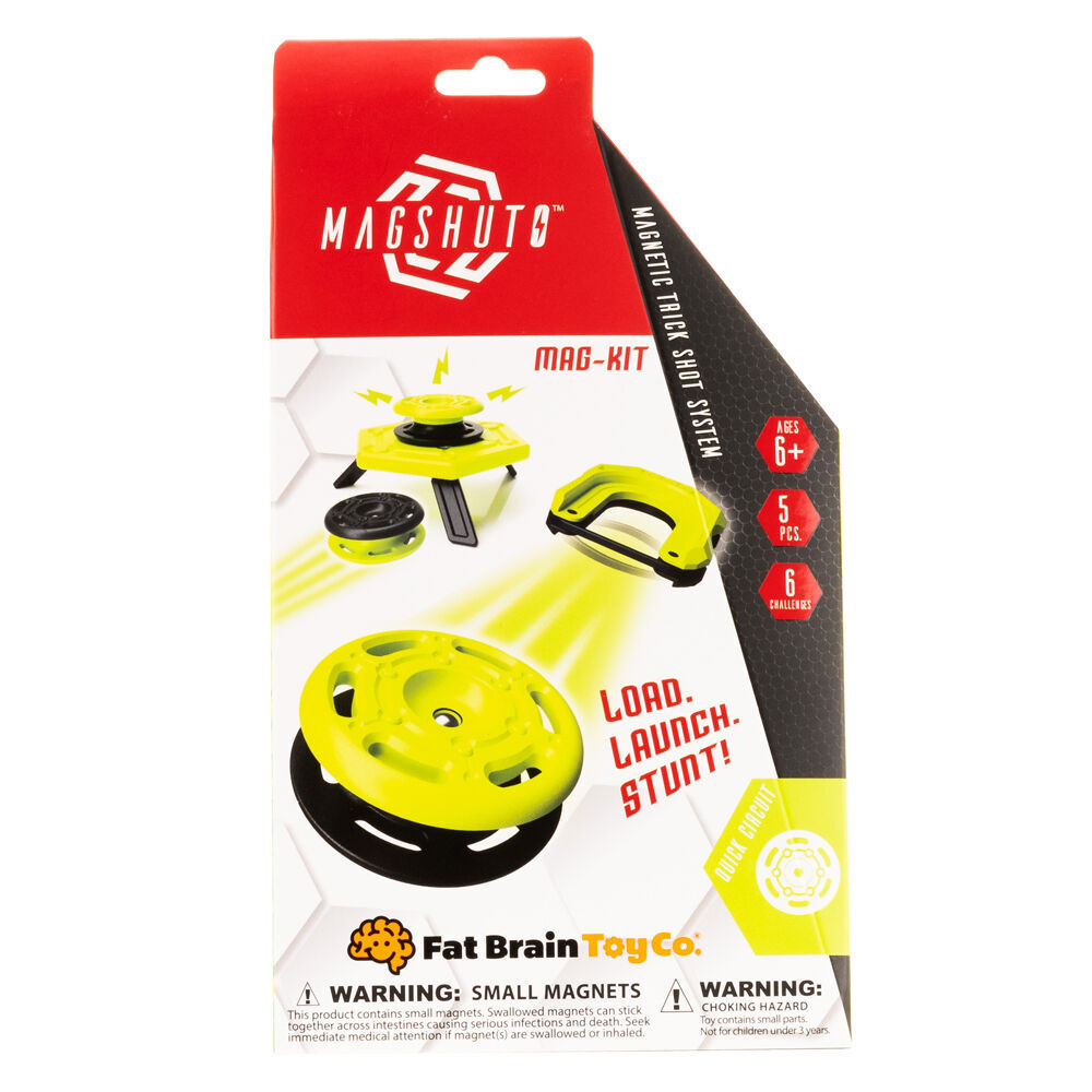 Magshuto 5pc Magshuto Mag-Kit S1 Magnetic Trick Shot Quick Circuit Kids Play Toy 6+ (2 Pack) — image 3