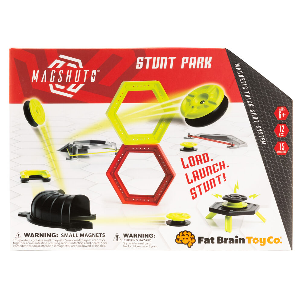 Magshuto Mashuto Magnetic Trick Shot Stunt Park Kids/Children Play Toy Set 6y+ (12 Pieces)