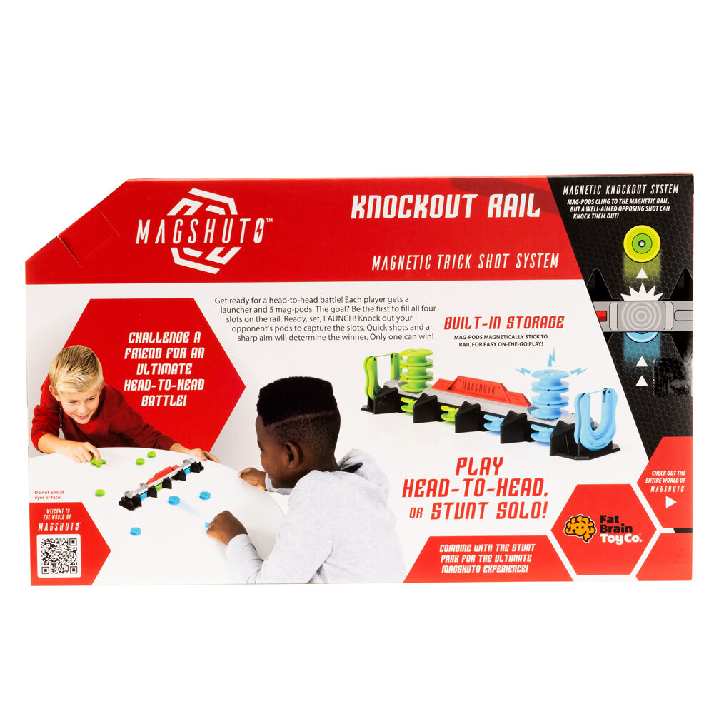 Magshuto Magnetic Trick Shot Knockout Rail Kids/Children Play Toy 6y+ (13 Pieces) — image 10