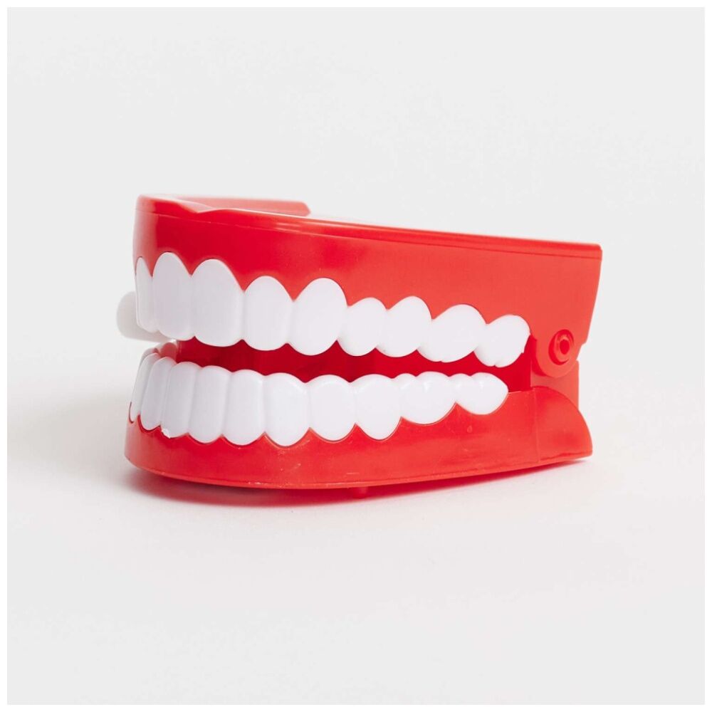 Funnybone Chattering Teeth Wind Up Novelty Desk Fun Toy — image 3