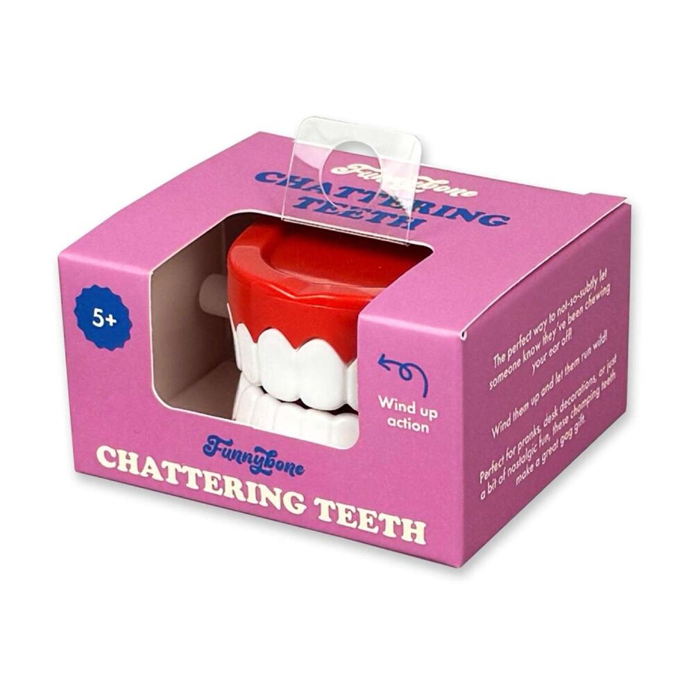 Funnybone Chattering Teeth Wind Up Novelty Desk Fun Toy — image 4