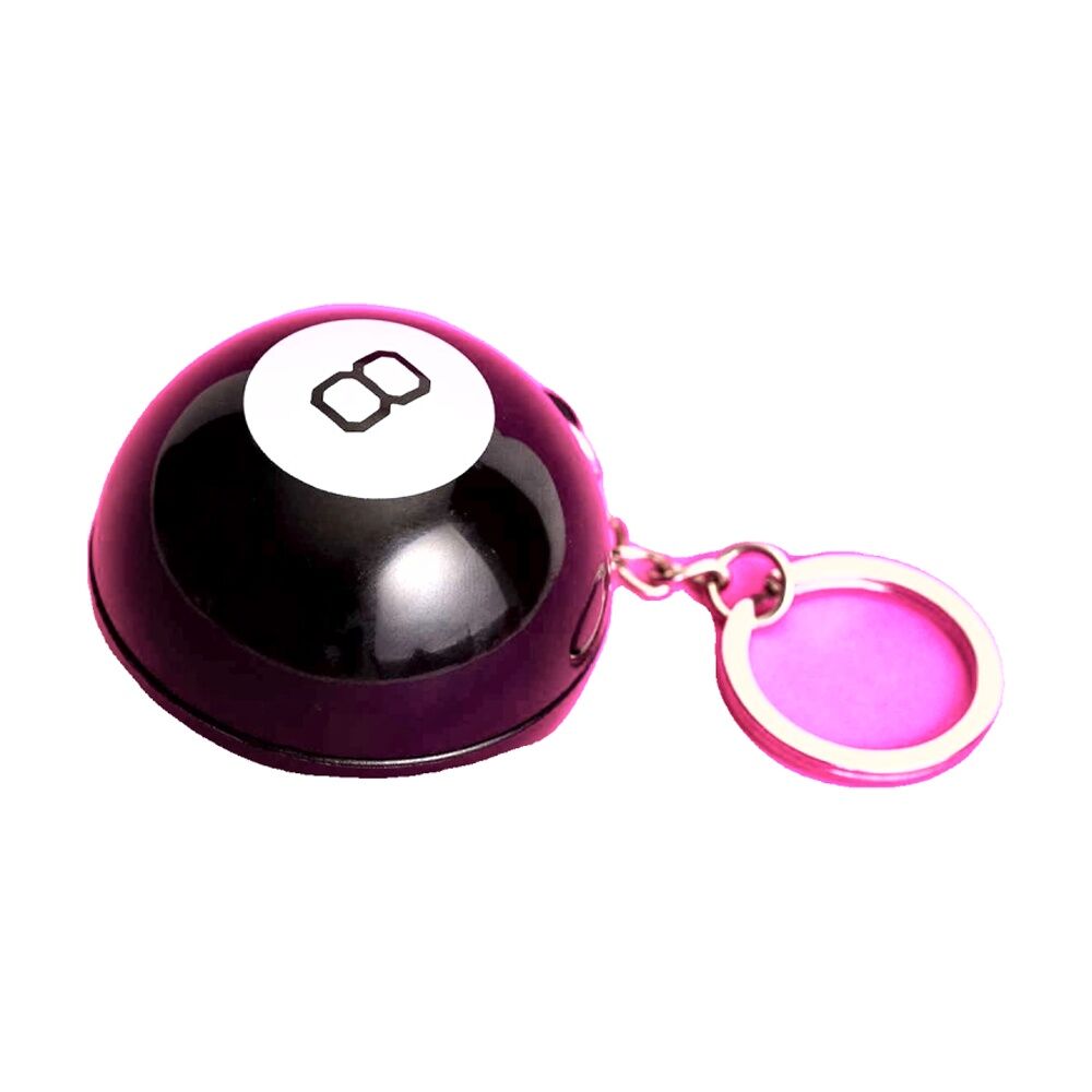 Funnybone Mystic 8 Ball Keyring Novelty Fortune Teller Fun Toy