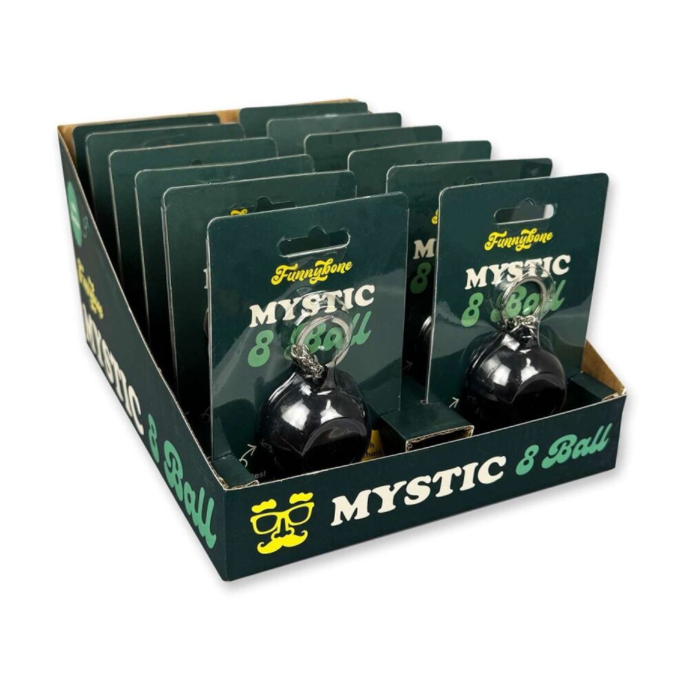 Funnybone Mystic 8 Ball Keyring Novelty Fortune Teller Fun Toy — image 4