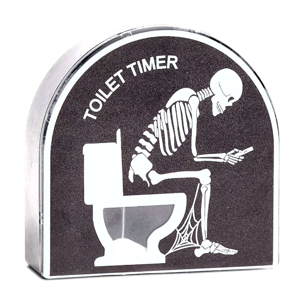 Funnybone Toilet Timer Hourglass Fun Bathroom Countdown Prank Gift