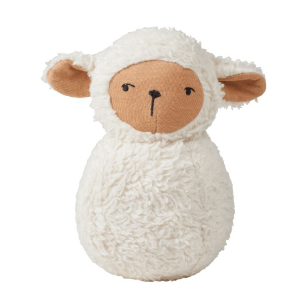 Fabelab 18cm White Tumbling Sheep Newborn Baby Interactive Sensory Tactile Toy