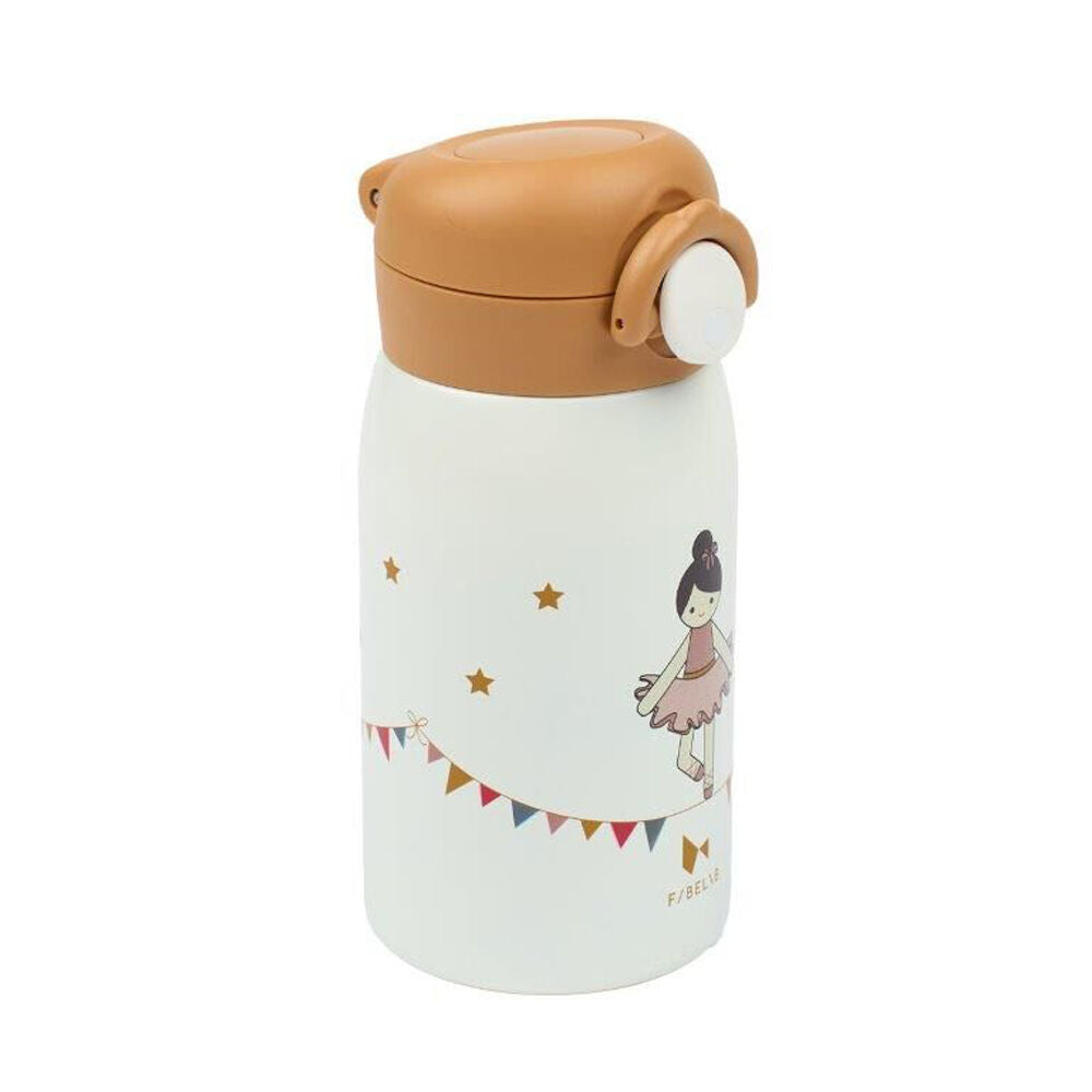 Fabelab 320ml Kids/Children 3y+ Ballerina Hot/Cold Water Bottle Tumbler — image 2