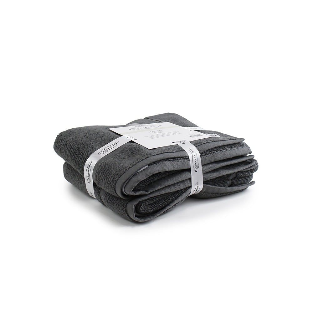 Onkaparinga 60x90cm Cotton Flinders Premium Bath Mats Set 800GSM (2 Pieces) — image 2
