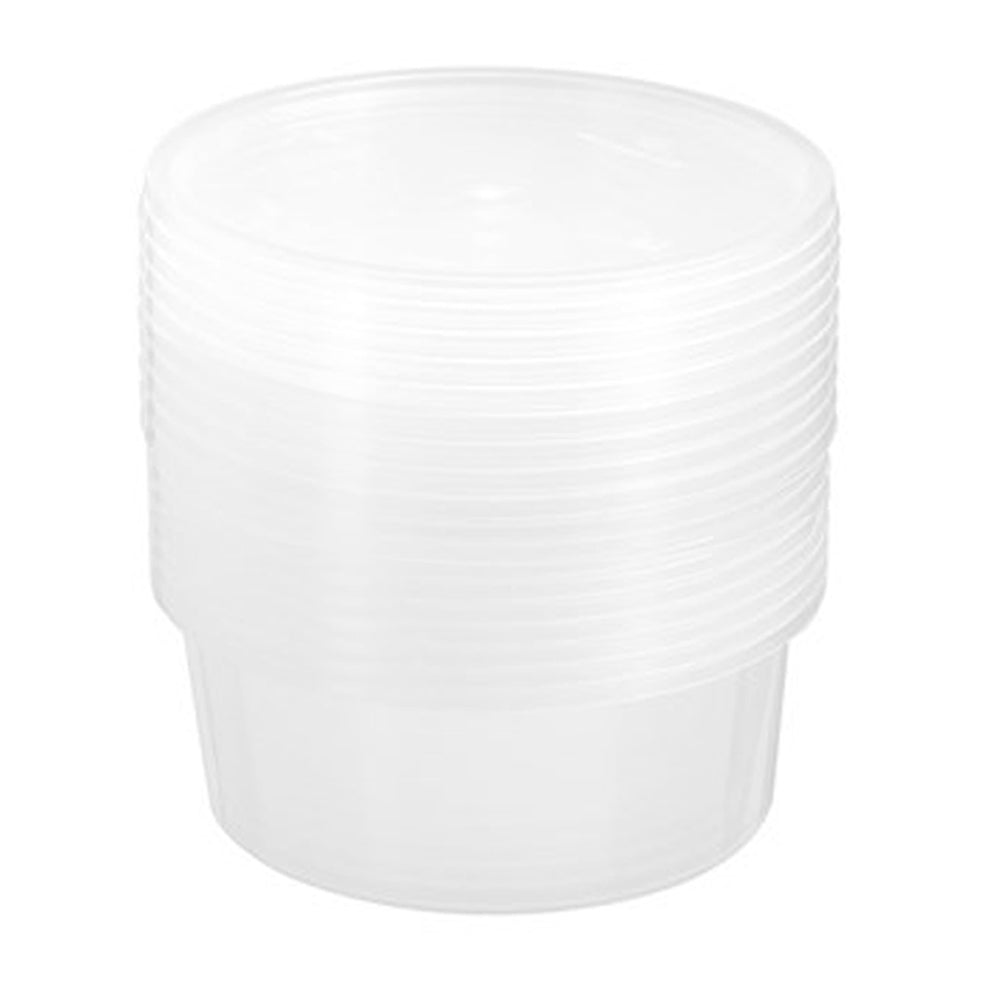 Menu Master 300ml Reusable Kitchen Food/Meal Preparation Container W/Lid (7 Pieces)
