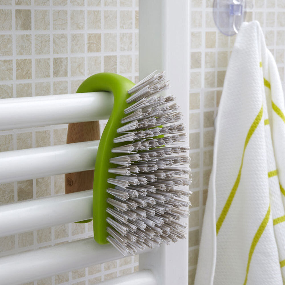 Full Circle Touch Stuff All Purpose Scrub Brush Kitchen/Toilet Cleaner w/Handle — image 3