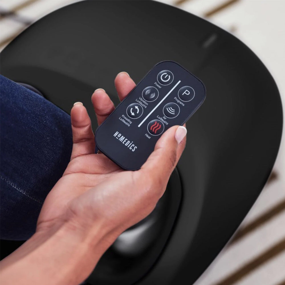 Homedics 3-In-1 Pro Heated Vibration/Shiatsu Foot/Pedi Massager w/Remote 55W BLK — image 3