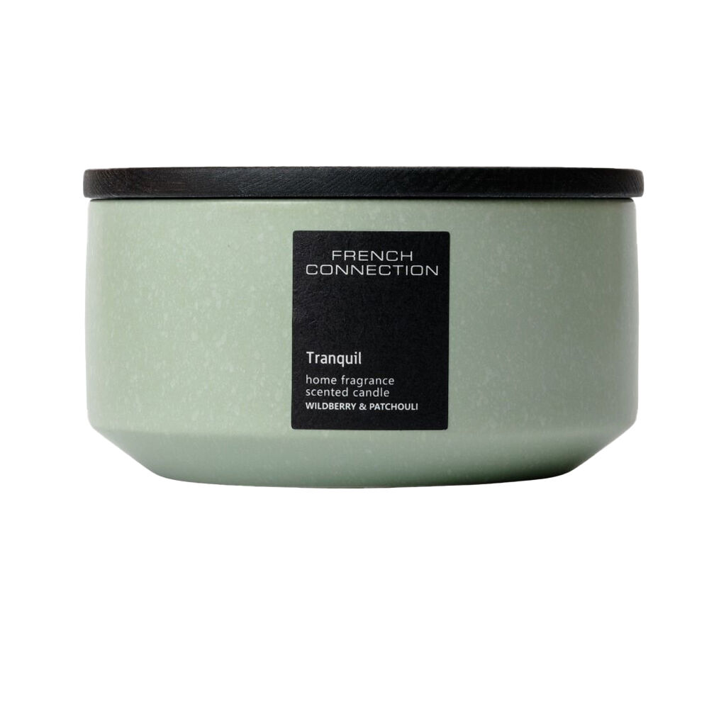 French Connection 396g Tranquil Wildberry & Patchouli 3 Wick Large Candle