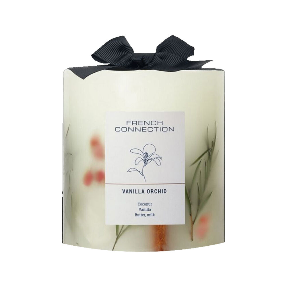 French Connection 660g Vanilla Orchid Botanical 1 Wick Medium Candle