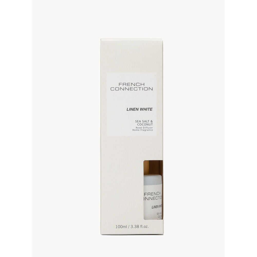 French Connection Linen White Sea Salt & Coconut Liquid Diffuser 100ml (2 Pack) — image 2