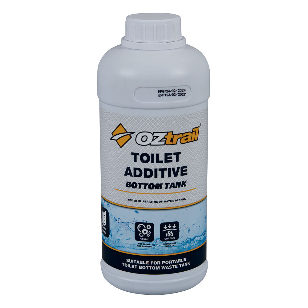 Oztrail Toilet Bottom Tank Additive 1L Camping Toilet Cleaner Deodorizer — image 2
