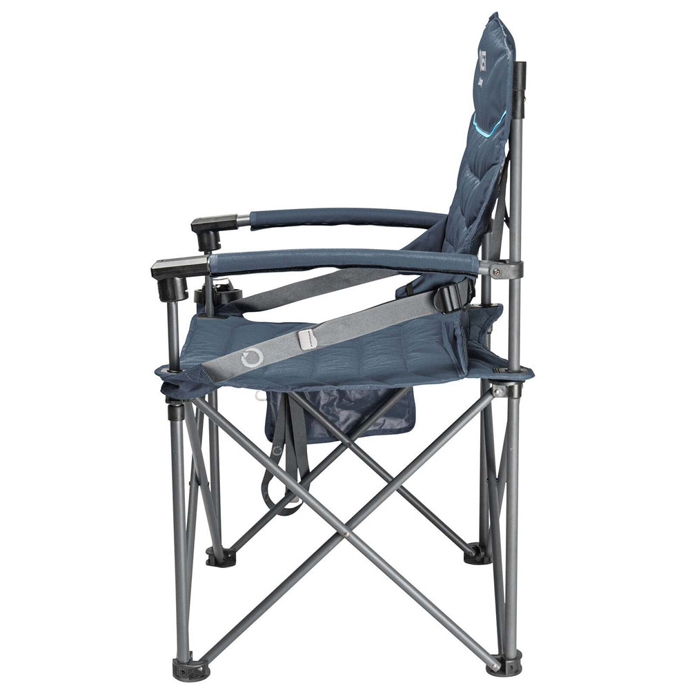 Quest Outdoors Castaway Hard Arm Camping Chair Hiking/Picnic Seat Midnight — image 6