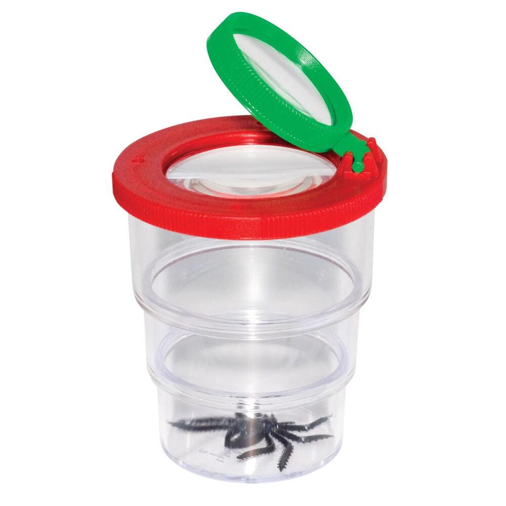 Edu-Toys Bug Viewer/Magnifier Kids/Children Learning Science Toy Clear 5y+ (6 Pack) — image 2