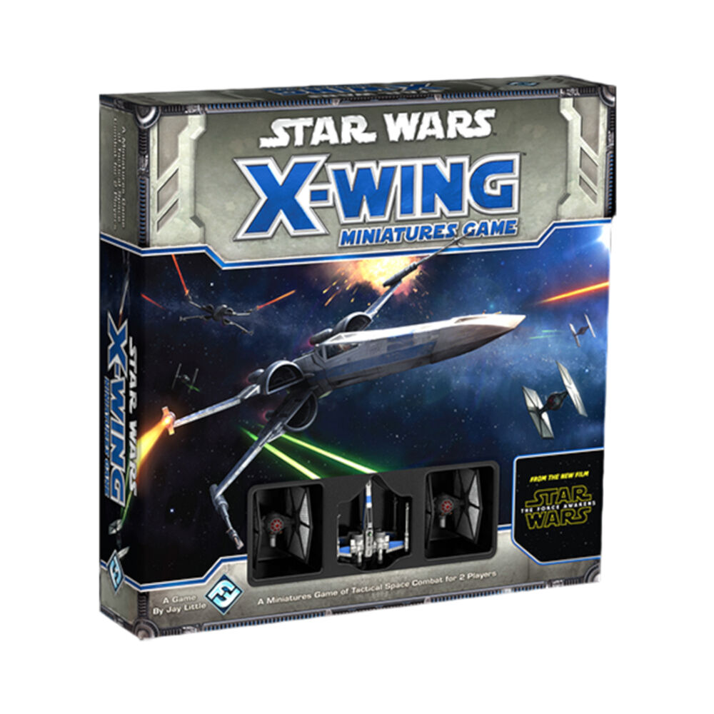 Fantasy Flight Games Kids Star Wars X-Wing Tactical Miniatures Game Set 14+